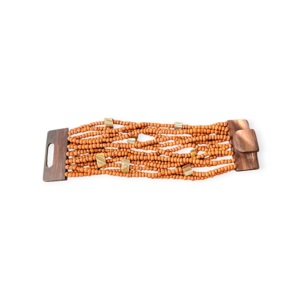 Seed Bead Cuff - Picture 5 of 6